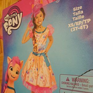 Halloween Costume Size 3T/4T My Little Pony